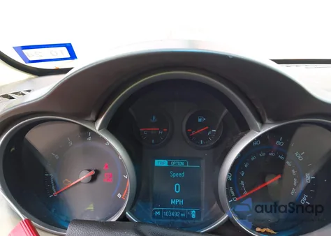 2014 Chevrolet Cruze 2Lt Auto from USA, damaged, VIN 1G1PE5SB9E7325636